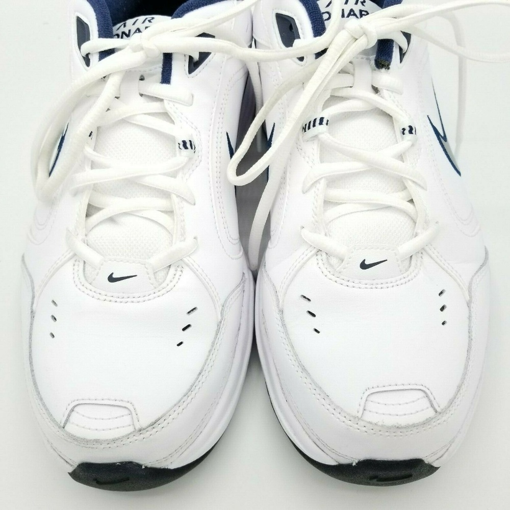 Nike Air Monarch Walking Trainers Shoes Mens White - Picture 4 of 8